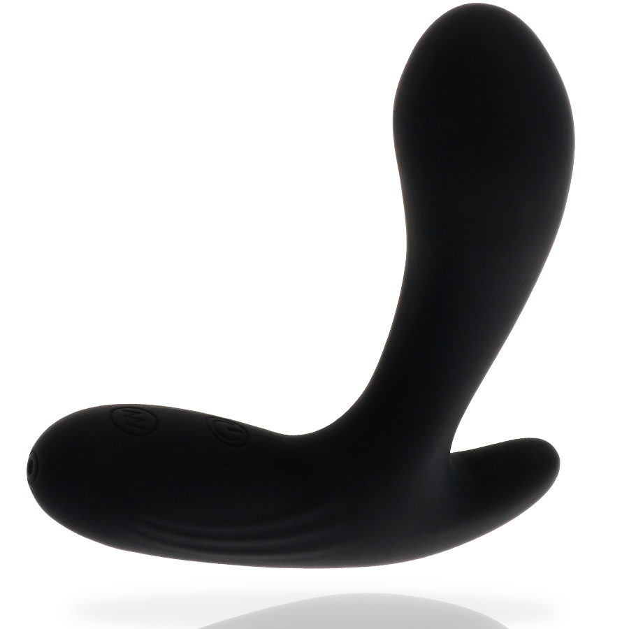 Masseur prostate double moteur rechargeable — vue de profil