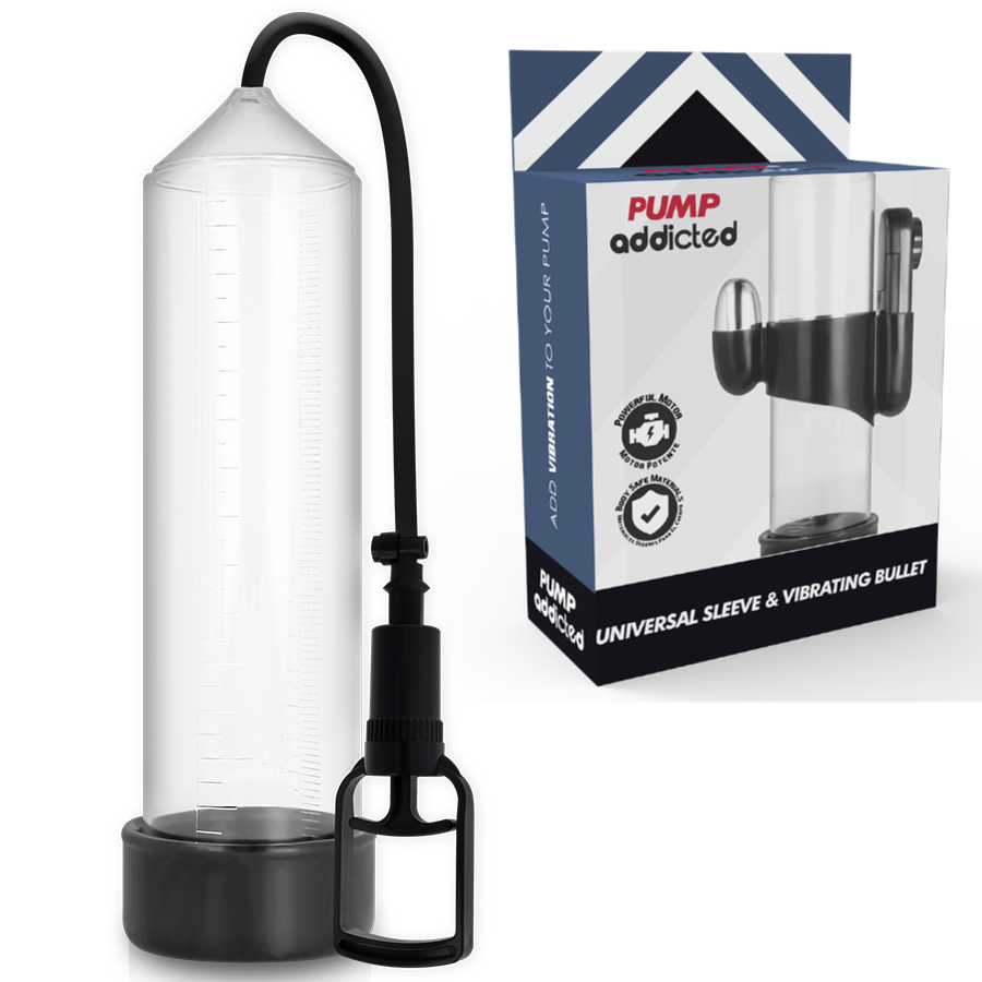 PUMP ADDICTED VIBRATEUR TRANSPARENT RX7