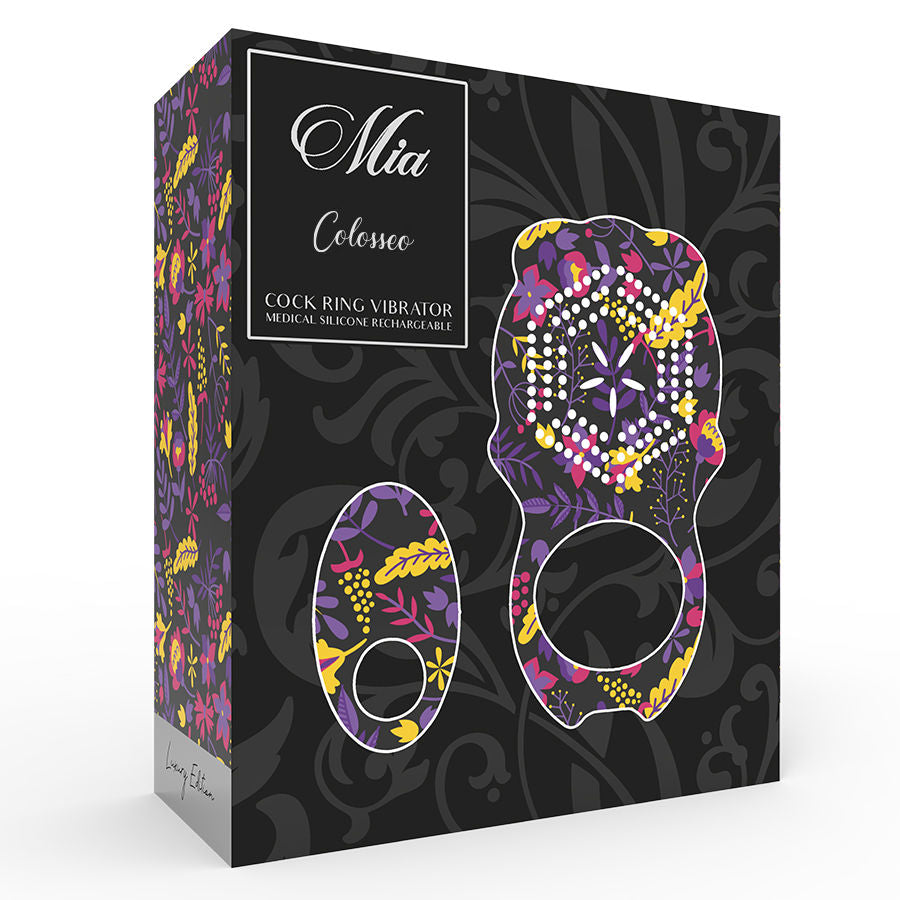 MIA TELECOMMANDE COLOSSEO RING NOIR