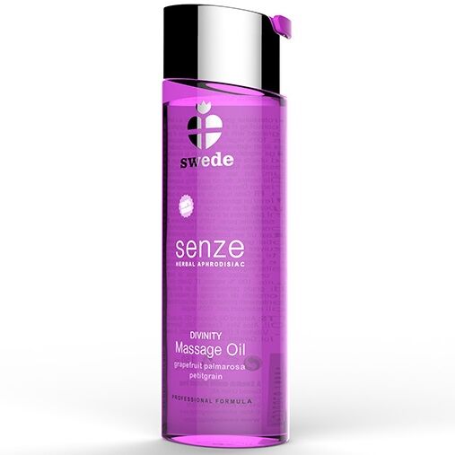Huile de massage fraîche — Senze Divinity 75 ml · Swede · Huiles aromatisées
