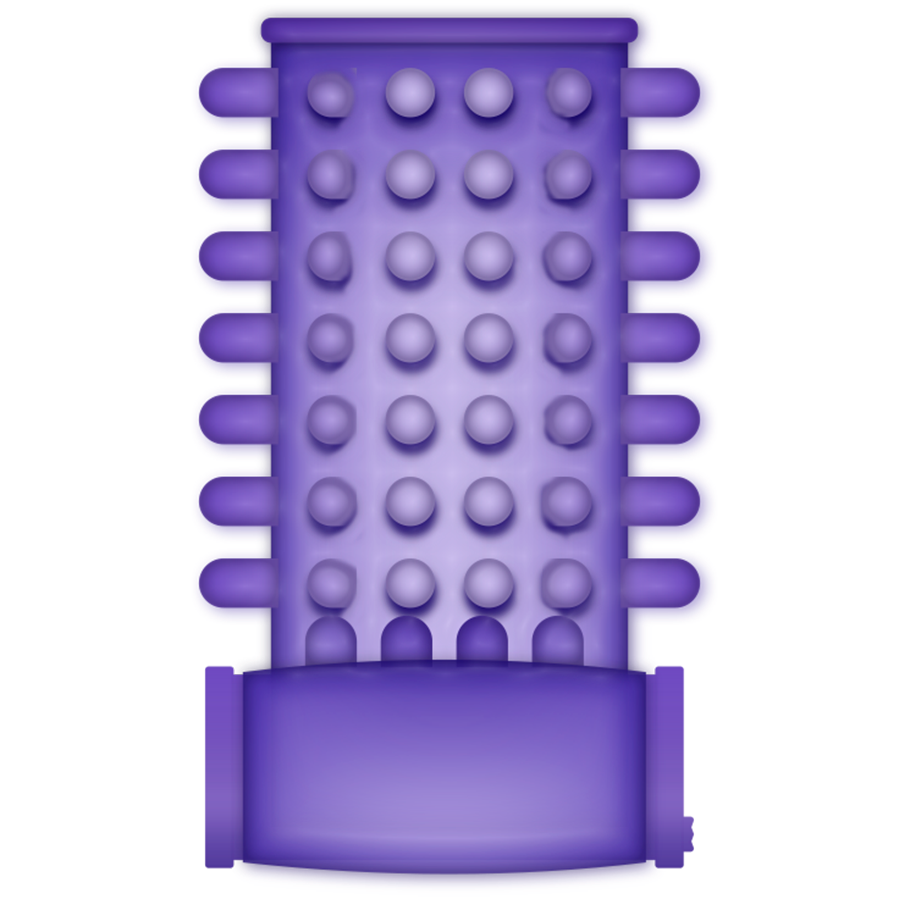 CASUAL LOVE COUVERCLE DE PENIS DE VIBRATEUR LILAS
