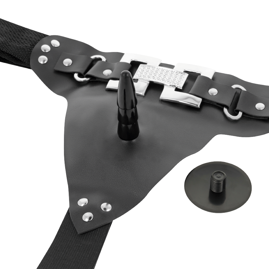 Emmett Deluxe Harness with Realistic Vibrator 16.5 cm