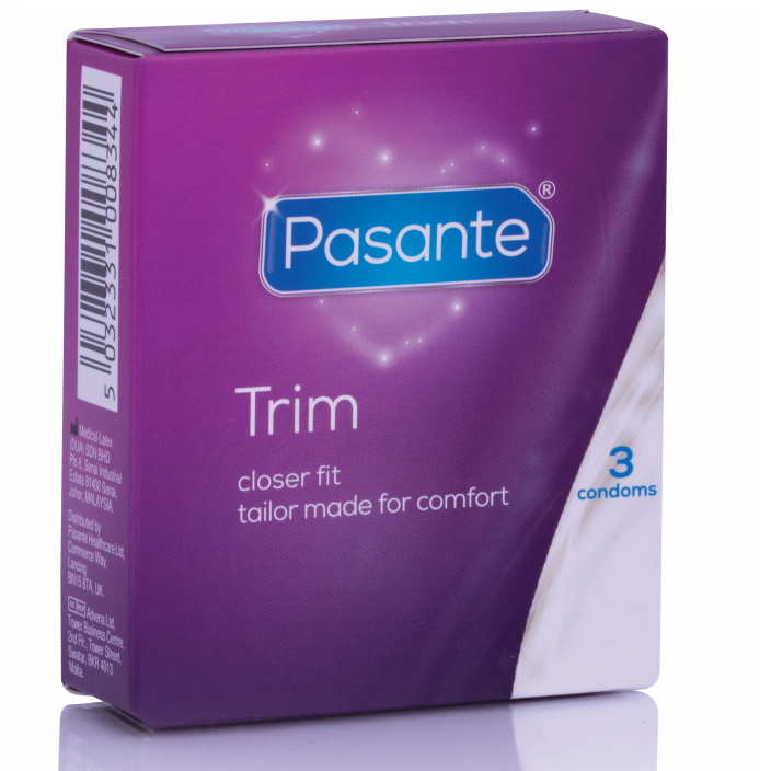 PASANTE PRESERVATIF THIN TRIM MS THIN PARTIR DE 3 UNITES
