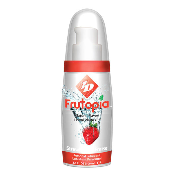 Lubrifiant aromatisé fraise naturelle 30 ml — emballage