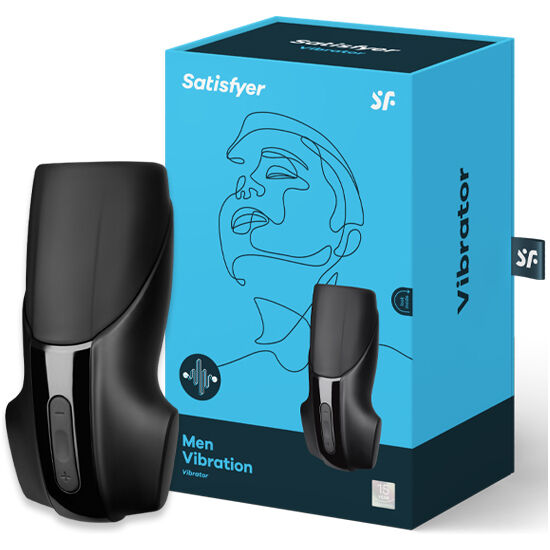 Masturbateur vibrant Satisfyer Men — vue de profil