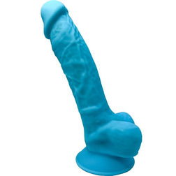 Gode Réaliste Bleu Double Densité 17,5 cm — Model 1