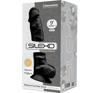Gode Réaliste Noir Double Densité 23 cm — Model 1