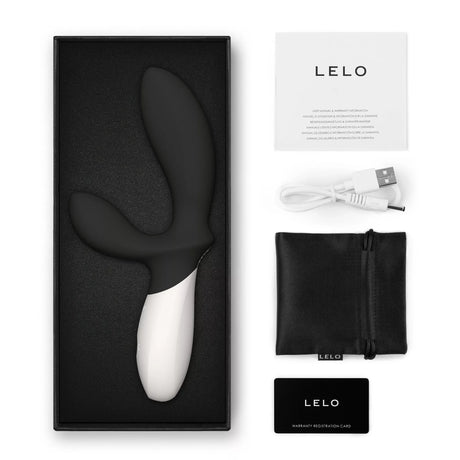 WaveMotion 12-Mode Prostate Massager Black — LELO Loki Wave 2