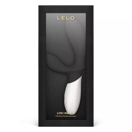 WaveMotion 12-Mode Prostate Massager Black — LELO Loki Wave 2