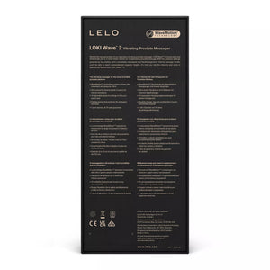 Masseur prostatique WaveMotion 12 modes noir — LELO Loki Wave 2