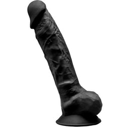 Gode Réaliste Noir Double Densité 23 cm — Model 1
