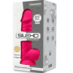 Gode Réaliste Fuchsia Double Densité 21,5 cm — Model 1