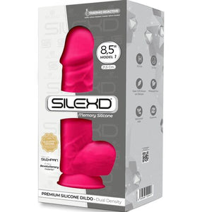 Gode Réaliste Fuchsia Double Densité 21,5 cm — Model 1