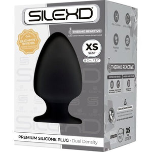 Plug anal débutant XS silicone — Model 1