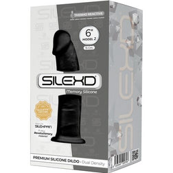 Gode Réaliste Noir Double Densité 15 cm — Model 2