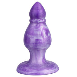 Plug Bijou Queen Violet 9 cm - Silicone Souple Ultra-Doux