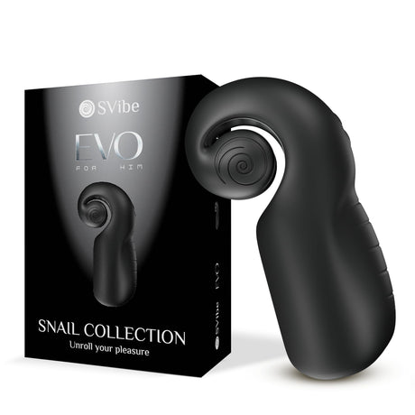 Masturbateur double action Slide & Roll — Snail Vibe EVO · Snail Vibe · Masturbateurs Vibrants