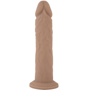 Gode réaliste caramel lisse 20 cm — Model 8