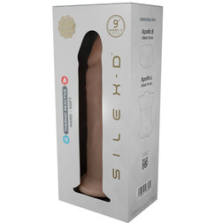 Gode réaliste caramel galbé 23 cm — Model 9