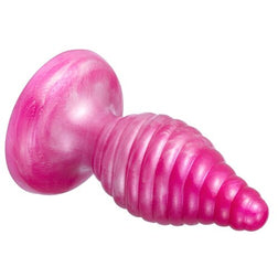 Plug Bijou Cherry Rose 9 cm - Silicone Souple Ultra-Doux