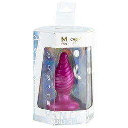 Plug Bijou Cherry Rose 9 cm - Silicone Souple Ultra-Doux