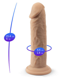 Gode Réaliste Double Densité 15 cm — Model 2