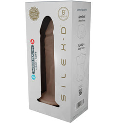 Gode réaliste caramel lisse 20 cm — Model 8