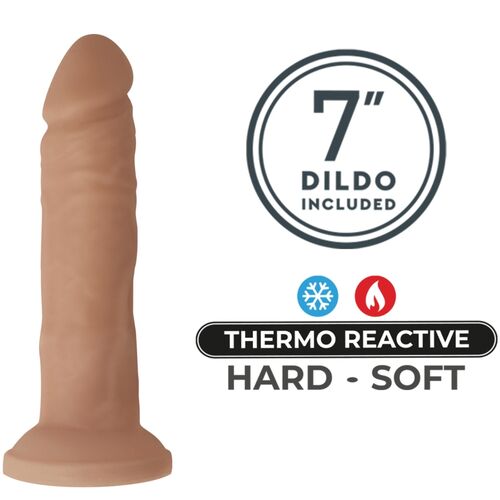 Realistischer männlicher Torso mit Po und Schwanz – Apollo S Caramel