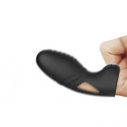 Vibromasseur de doigt en silicone — Alan