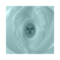 Œuf masturbateur extensible bleu — Masha