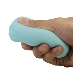 Œuf masturbateur extensible bleu — Masha