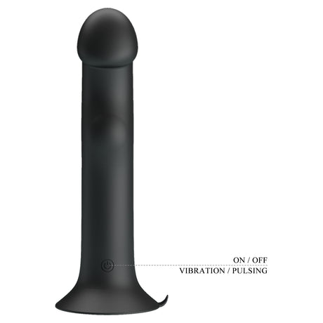 Gode à Pulsation en silicone 24 combinaisons avec ventouse — Murray