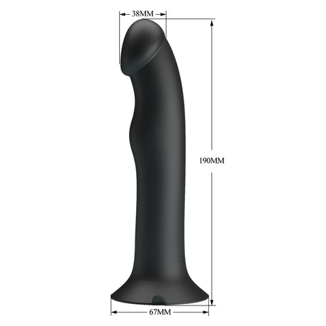 Gode à Pulsation en silicone 24 combinaisons avec ventouse — Murray