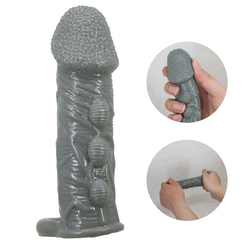 Realistic Penis Extension Sleeve with Strap — Jaygler