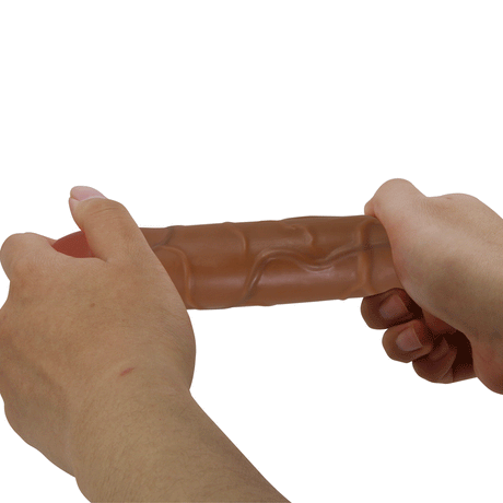 Gaine d'extension réaliste +2,5 cm veinée — Oignon