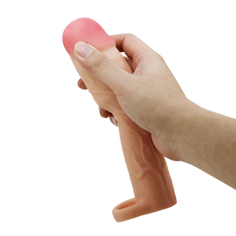 Gaine d’extension pénienne +7,6 cm en TPR avec anneau scrotal — Gerd
