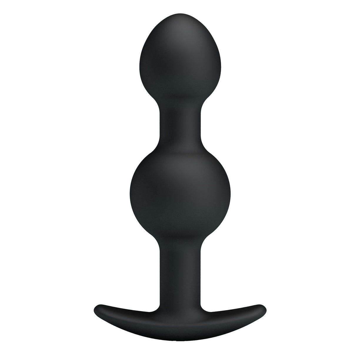 Chapelet anal silicone avec billes lestées 10 cm