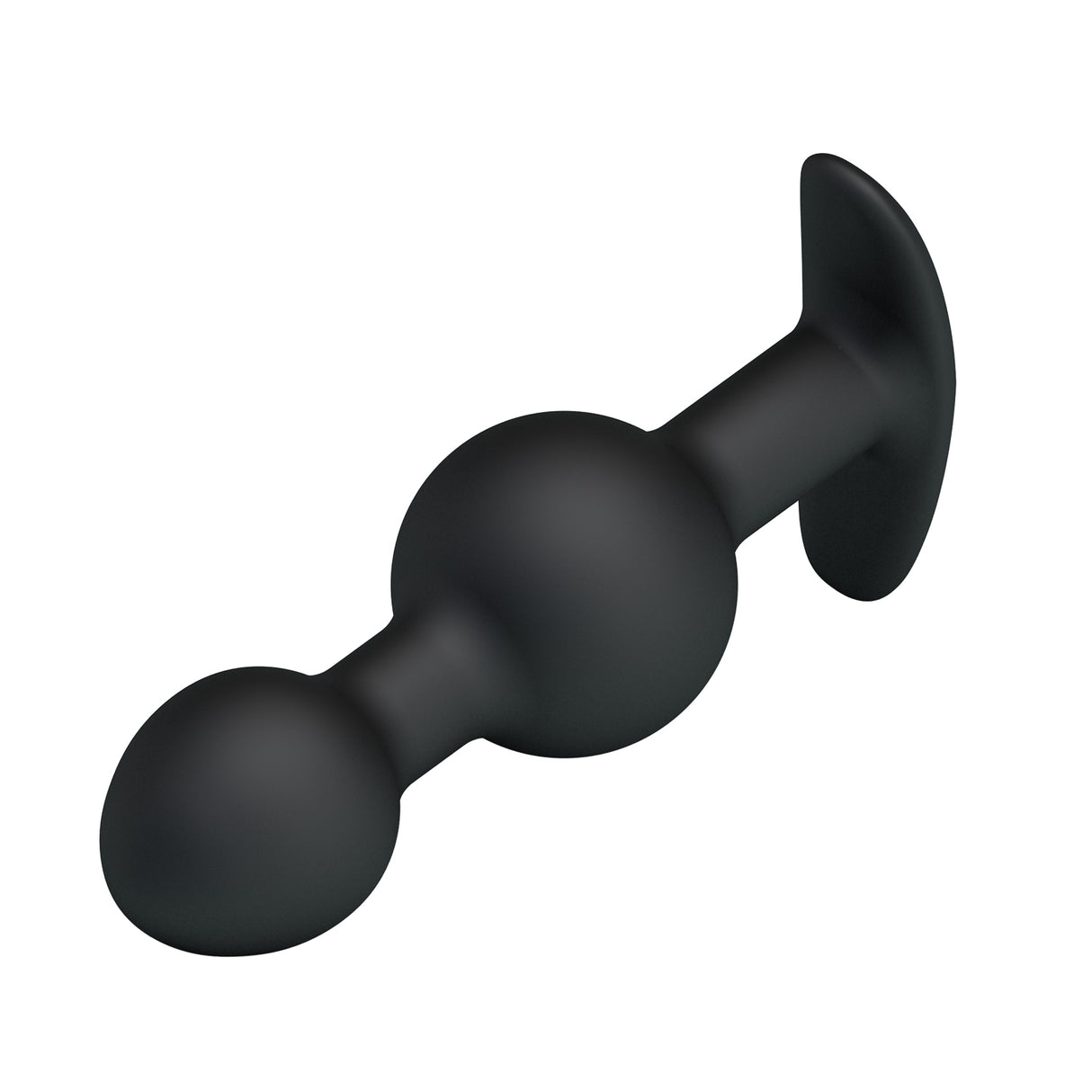 Chapelet anal silicone avec billes lestées 10 cm
