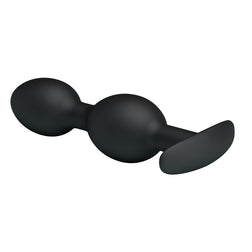 Chapelet anal silicone 12,5 cm avec poignée - Silicone Anal Balls