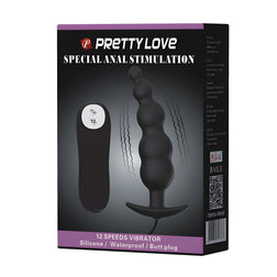 Plug anal vibrant 12 modes design prostate