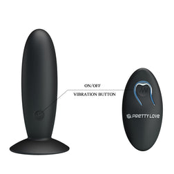 Plug anal vibrant rechargeable USB 12 modes silencieux