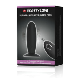Plug anal vibrant rechargeable USB 12 modes silencieux
