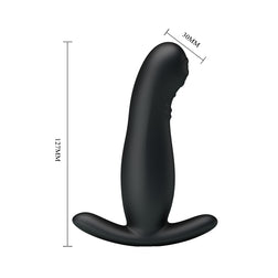 Plug vibrant prostatique silicone base périnéale