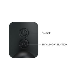 Plug vibrant prostatique silicone base périnéale