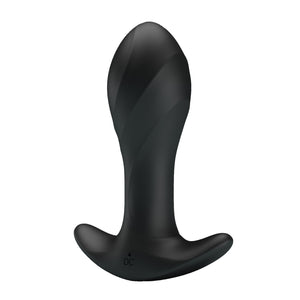 Vibrierender Silikon-Analplug 12 Modi 10,5 cm – Party Up