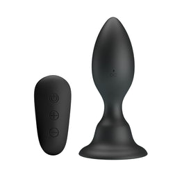 Plug vibrant gonflable silicone 10,8 cm avec télécommande