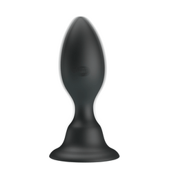 Plug vibrant gonflable silicone 10,8 cm avec télécommande