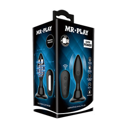Plug vibrant gonflable silicone 10,8 cm avec télécommande