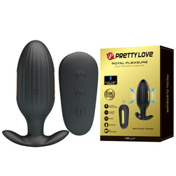 Vibrating plug and electrostimulation with remote control — Kelly