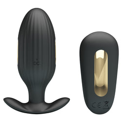 Vibrating plug and electrostimulation with remote control — Kelly